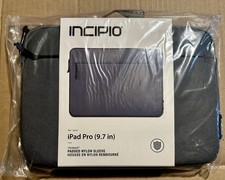 Incipio Truman Padded Nylon Sleeve w/ Front Pocket for iPad Pro 9.7in Gray picture