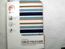 New RadioShack 2604156 Stripped Universal  Folio for 8.9-10 in tablets picture