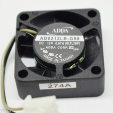 10pcs ADDA AD0212LB-G50 25x25x10mm 2510 12V 0.07A 2pin DC Brushless Cooling Fan picture