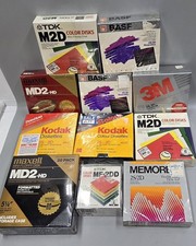 Vintage Floppy Disk Lot 5.25