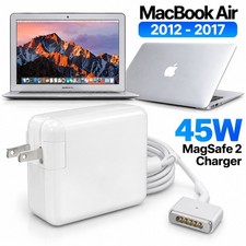 Apple MACBOOK AIR Charger 45W 2012, 2013, 2014, 2015, 2016, 2017 MagSafe 2 - NEW picture