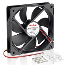 120mm DC Cooling Fan 12V 3000 RPM 2 Pin High Airflow 120x120x25mm Replacement picture