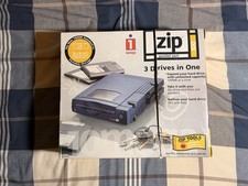 IOMEGA Zip 100 Parallel Port Drive 3 Drives in 1 Open Box Product Brand New picture