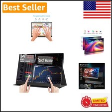 14-Inch Full HD Touch Display - IPS HDR Monitor for Laptops & Gaming Consoles picture