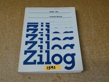 Zilog Z8000 Vintage Computer CPU Technical Manual January 1983 (original) picture
