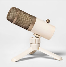 Desktop Microphone - heyday Stone White: USB-C Condenser for PC picture
