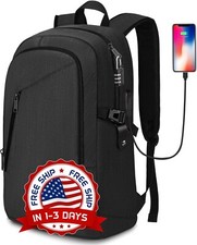 Mochila Antirrobo De Viaje Para Laptop Puerto De Carga USB E Interfaz Auriculare picture