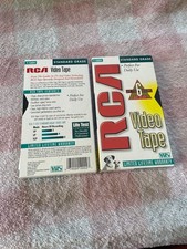 RCA T-120H Standard Grade VHS Video Tape 2 Pack New 6 Hour Play T120H picture