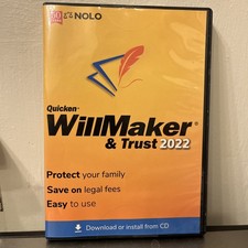 Quicken WillMaker & Trust 2022 Software- New picture
