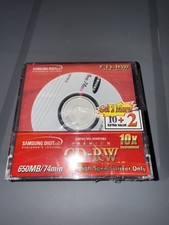 NEW SAMSUNG DIGITall Compact Disc Rewritable Premium CD-RW 650MB Lot of 24 cds picture