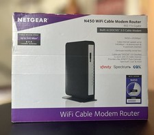 NETGEAR  Wireless Cable Modem Gateway Router Replaces XFINITY SPECTRUM Tested picture