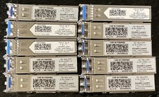 Lot of 10 Alcatel-Lucent 1AB187280065 3G 15km SFP S-16.1/CPRI1-4 Transceivers picture