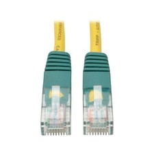 EATON N010-025-YW Cat5e 350MHz Molded Cross-over Patch Cable (RJ45 M/M) - picture