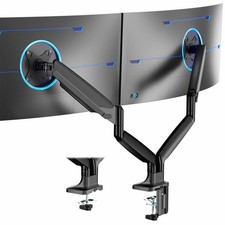 VIVO Premium Aluminum Heavy Duty Dual Monitor Arm for Ultrawide Monitors up t... picture
