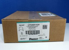 (10) Panduit UTP28SP10GR Cat6 28 AWG Network 10 Ft Patch Cable Cord  Green NIB picture