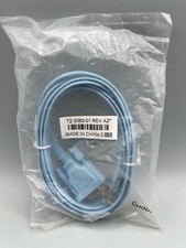 Cisco 6 ft. Rollover Console Cable RJ45 Male - DB9 Female 72-3383-01 Genuine OEM picture