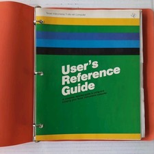 TI-99/4A User's Reference Guide and Beginner's Basic Manual picture
