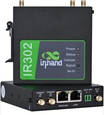 InHand IR302 Industrial IoT LTE 4G VPN Cellular Router Cat 1 w/ Wi-Fi Dual Sim picture