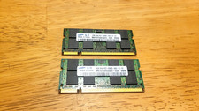 Samsung 4GB (2 x 2GB) DDR2 SO-DIMM 200-pin 667 MHz PC2-5300s laptop RAM picture