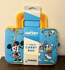 NEW🐭Pebble Gear Disney x Mickey Mouse & Friends 7” Smart Tablet Carry Case📱🏰 picture