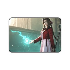 Aerith Final Fantasy VII Anime Desk Mat | Ancient City Glow picture