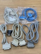 Lot of 5 miscellaneous DB25 36 pin Parallel/serial Printer Cables new/used picture