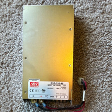 Mean Well RSP-750-48 750W 48V DIN Power Supply Screw Terminal 6-Port picture