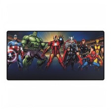 Marvel Superheroes Classic Avengers And X-Men Team Lineup Mouse Pad Desk Mats picture
