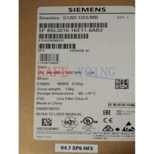 ONE NEW SIEMENS 6SL3210-1KE11-8AB2 INVERTER picture