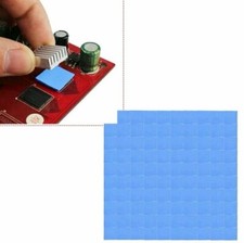 100PCS 10x10x2mm Thermal Pads Fast Cooling Non-Conductive for CPU GPU picture