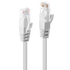 LINDY 2m Cat.6 U/UTP Network Cable, White 2m White picture