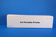 NIB Thermal Printer A4 Portable Printer  Model C801 Black - Direct Thermal picture