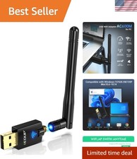 AC600M USB WiFi Adapter: Dual Band 2.4G/5.8GHz, 600Mbps High-Speed Dongle picture