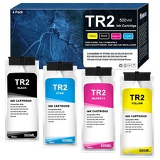 SCCOLOR TR2 Ink Cartridge 4-Pack 500ml Medium, TR2-BK TR2-C TR2-M TR2-Y picture