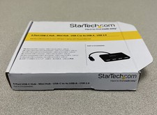 StarTech.com 4-Port USB-C Hub - Mini Hub - USB-C to 4x USB-A - USB 2.0  picture