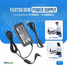 Genuine Fujitsu 60W AC Power Adapter for fi-5530C fi-5530C2 Scanner picture