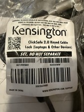 Lot of 59 Kensington ClickSafe 2.0 Keyed Cable Lock  (K64435WW) picture