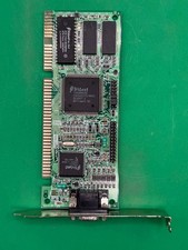 Trident TVGA8900D ISA VGA Graphics Card 15-Pin Vintage PC TC picture