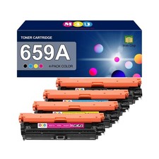 659A Toner Cartridges 4 Pack(with Chip) Compatible with 659A Toner Cartridges... picture