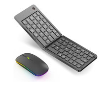 Ultra-Thin Folding wirless keyboard & Mouse #269 picture