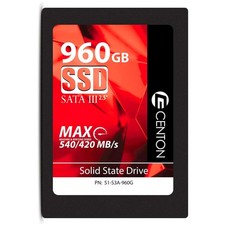 Centon 960GB SSD Internal Solid State Drive, SATA III 6Gb/s 2.5”, 3D NAND picture