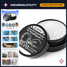 UV Resin Putty for 3D Printing & Modeling - 60g White, Quick Cure, Easy to Use picture