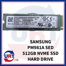 SAMSUNG PM981A NVME SED 512GB NVME SSD HARD DRIVE #198248# picture