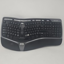 Microsoft Natural Ergonomic Keyboard 4000 V1.0 Wired USB WORKS *READ* picture