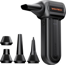 WOLFBOX MF60 Compressed Air Duster Mini Handheld Blower -110000RPM Super Power picture
