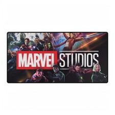 Marvel Studios Cinematic Universe Key Heroes Red Logo Mouse Pad Desk Mats picture