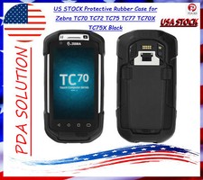 US STOCK Protective Rubber Case for Zebra TC70 TC72 TC75 TC77 TC70X TC75X Black picture