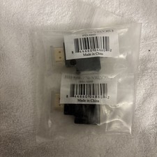 MONOPRICE 4860 HDMI Port Saver,Right Angle,(MtoF),270 14C360 Set Of 2 picture