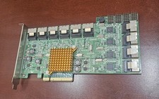 Highpoint Rocket 750 PCIe card - 40x drive controller 12Gbs SAS / 6Gbs SATA Good picture