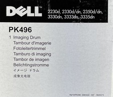 Genuine Dell 2230d / 2330d/dn Black Imaging Drum Kit / PK496 picture